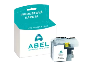 Náplň ABEL LC-529XLBK černá pro tiskárny BROTHER (2 400 stran)