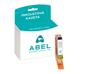 Náplň ABEL CLI-521 černá pro tiskárny CANON (9 ml)