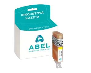 Náplň ABEL CLI-526, 4543B001 žlutá pro tiskárny CANON (450 stran)