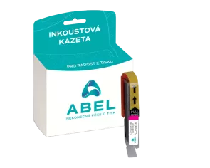 Náplň ABEL CLI-551XL, 6445B001 purpurová pro tiskárny CANON (11 ml)