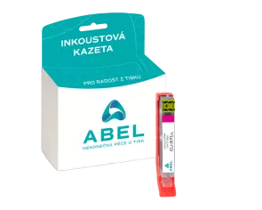 Náplň ABEL CLI-571XL, 0333C001 purpurová pro tiskárny CANON (11 ml)