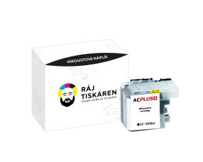 Náplň AC Plus LC-529XLBK černá pro tiskárny BROTHER (2 400 stran)