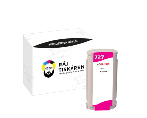 Náplň AC Plus No.727, B3P20A purpurová pro tiskárny HP (130 ml)