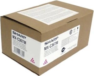 Toner Sharp MX-C36TM purpurový (11.700 stran)