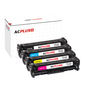 Multipack AC Plus HP 305A (CE410A, CE411A, CE412A, CE413A) – alternativní tonery pro tiskárny HP (2200+3×2600 stran)