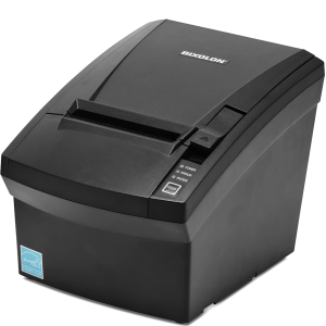 BIXOLON/Samsung SRP-330II pokladní termotiskárna, RS232/USB, černá, řezačka, zdroj