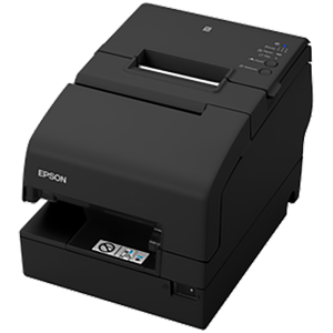 EPSON hybridní pokladní tiskárna TM-H6000V, černá, RS232, USB, LAN + zdroj