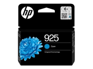 HP 925 - 6 ml - azurová - originální - Officejet - inkoustová cartridge - pro Officejet Pro 8120e, 8122e, 8123, 8125e, 8130e, 8134e, 8135e, 8138e, 8139e