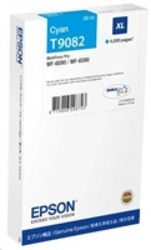 Náplň EPSON C13T908240, XL azurová (39 ml)