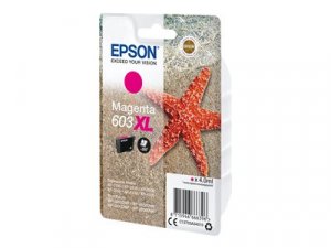 Náplň Epson 603XL, C13T03A34020 purpurová blistr s RF / akustickým alarmem