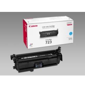 Canon originální toner CRG723, 2643B011, cyan, 8500str.