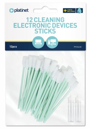 Platinet PFS5430 vatové tyčinky pro čištění klávesnic 12 ks