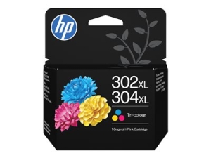 HP/InkHP 302XL/304XL Tri-clr Original In, HP/InkHP 302XL/304XL Tri-clr Original In