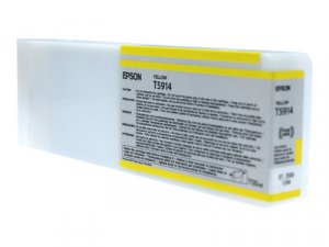 Epson T5914 - 700 ml - žlutá - originální - inkoustová cartridge - pro Stylus Pro 11880, Pro 11880 AGFA, Pro 11880 Xerox