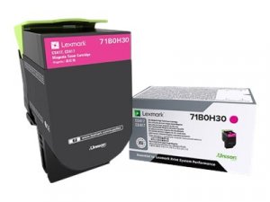 Toner Lexmark 71B0H30 purpurový