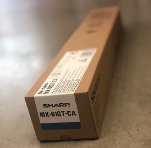 Toner Sharp MX-61GTCA azurový