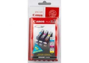Náplň Canon CLI-521 CMY multipack (3x9 ml)