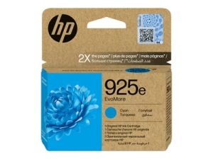 HP 925e EvoMore - 9.5 ml - azurová - originální - Officejet - inkoustová cartridge - pro Officejet Pro 8120e, 8130e