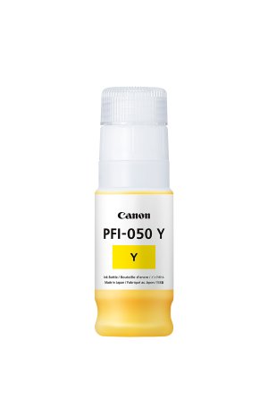 Náplň CANON 5701C001, PFI-050 žlutá (70 ml)
