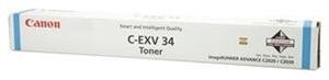 Toner Canon C-EXV34 azurový