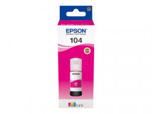 Náplň Epson 104, C13T00P340 purpurová 