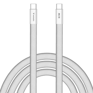 Verbatim USB-C kabel SoftTouch USB C samec - USB C samec, 60W, 1.2m, Bílá, box, 30274