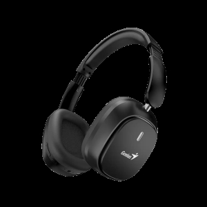 Genius HS-820BT sluchátka s mikrofonem, bezdrátová, černá, bluetooth