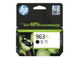 HP 963XL - 47.86 ml - Vysoká výtežnost - cerná - originální - inkoustová cartridge - pro Officejet Pro 9010, 9012, 9014, 9015, 9016, 9019, 9020, 9022, 9025