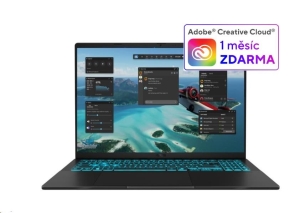 ASUS NTB Vivobook V16 (V3607VH-RP116), Core 5 210H, 16" 1920x1200, 32GB, 1TB SSD, Intel+RTX 5050, No OS, Matte Black