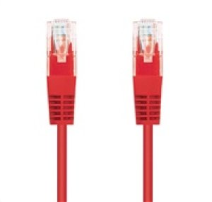 C-TECH kabel patchcord Cat5e, UTP, červený, 2m
