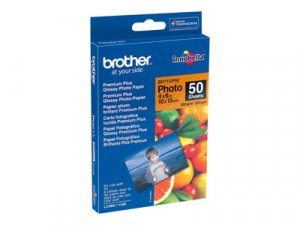 Brother BP - Lesklý - 100 x 150 mm 50 listy fotografický papír - pro Brother DCP-J1200, J1800, J772, J774, MFC-J1300, J2340, J3540, J3940, J4335, J4340, J5340