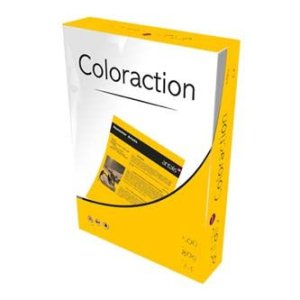 Xerografický papír Coloraction, Venezia, A4, 80 g/m2, tmavě oranžový, 500 listů, vhodný pro inkoustový tisk