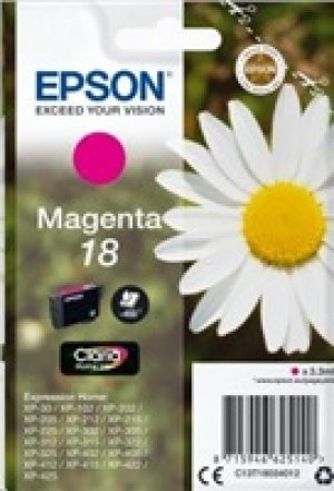 Náplň Epson 18, C13T18034010 purpurová 