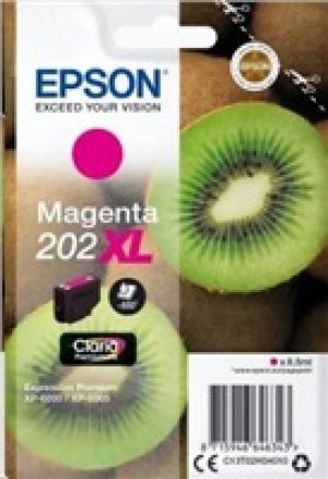 Náplň Epson 202XL, C13T02H34010 purpurová blistr 