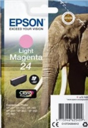 Náplň Epson 24, C13T24264012 světlá fialová