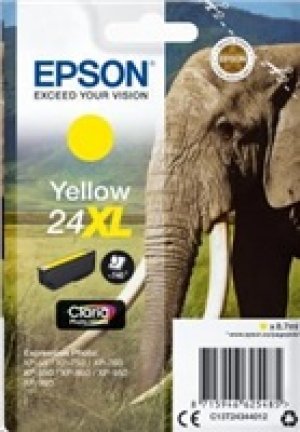 Náplň Epson 24XL, C13T24344012 žlutá 