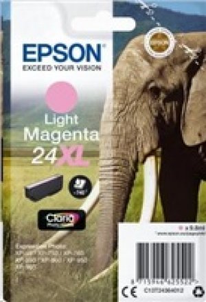 Náplň Epson 24XL, C13T24364012 světlá fialová 