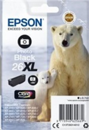 Náplň Epson 26XL, C13T26314012 foto černá blistr 