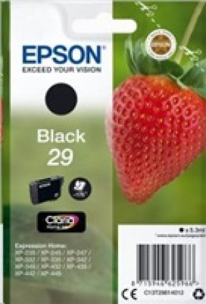 Náplň Epson 29, C13T29814012 černá blistr
