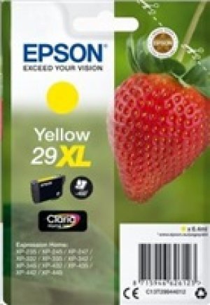 Náplň Epson 29XL, C13T29944012 žlutá blistr