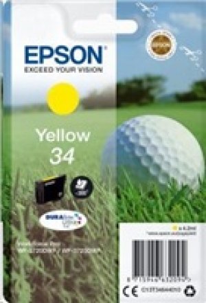 Náplň Epson 34, C13T34644010 žlutá 