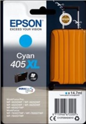 Náplň Epson 405XL, C13T05H24010 azurová 