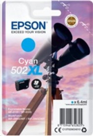 Náplň Epson 502XL, C13T02W24010 azurová