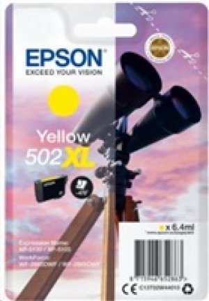 Náplň Epson 502XL, C13T02W44010 žlutá
