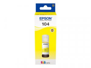 Náplň Epson 104, C13T00P440 žlutá 