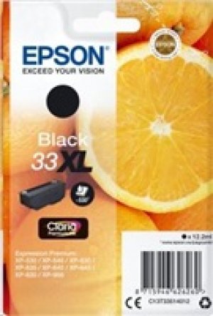 Náplň Epson 33XL. C13T33514012 černá