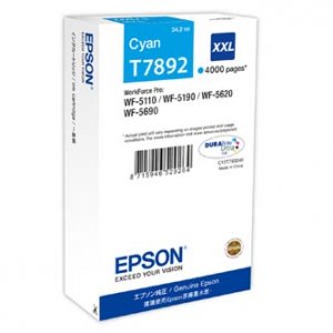 Náplň Epson C13T78924010 (XXL) azurová