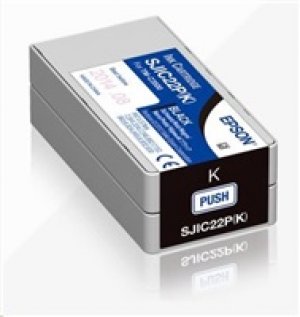 Náplň Epson SJIC22P(K), C33S020601 černá 