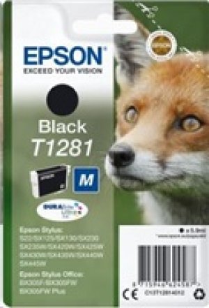 Náplň Epson C13T12814011 (M) černá blistr