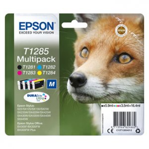 Náplň Epson C13T12854022 CMYK multipack blistr s RF / akustickým alarmem